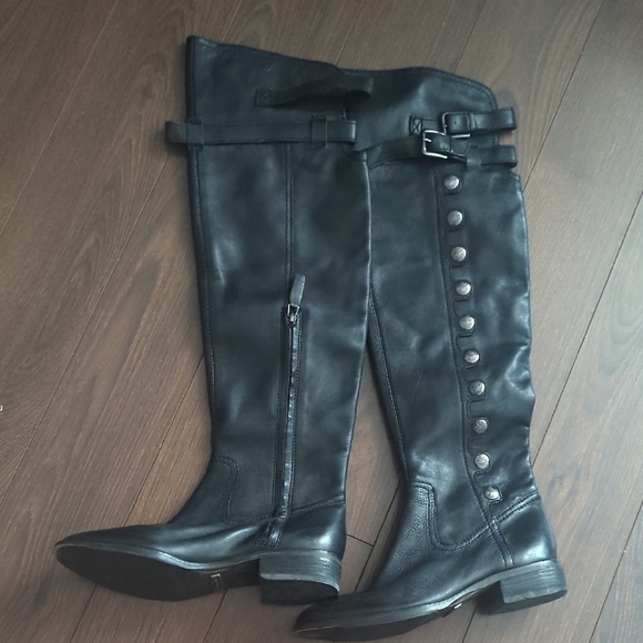 Sam Edelman Black Over the Knee Boots - Picture 3 of 11